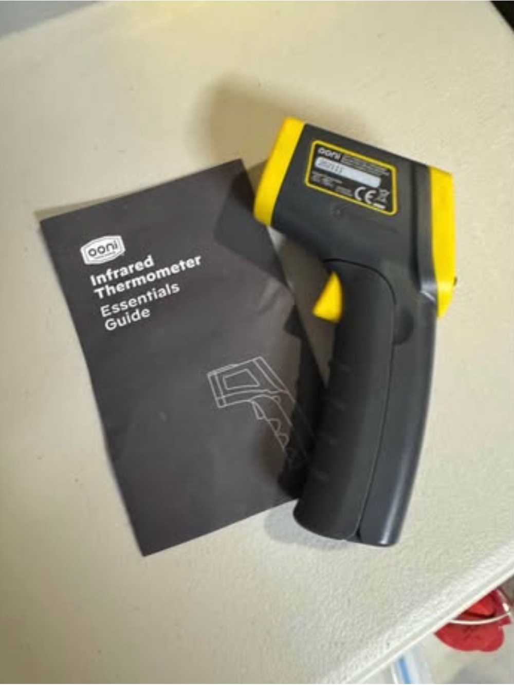 Ooni Infrared Thermometer and premium natural fire starter pack